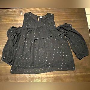 Old Navy Cold Shoulder Blouse